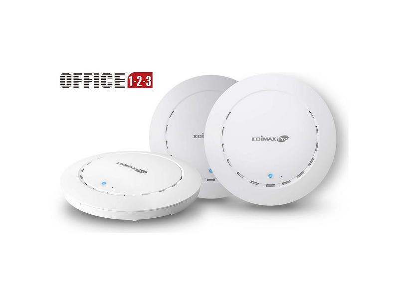 Edimax Office 1-2-3 Draadloze Wi-Fi System AC1300 2.4/5 GHz Wit