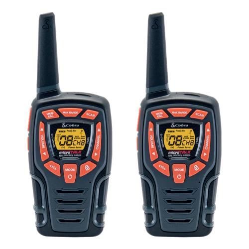 Cobra AM845 walkie talkies