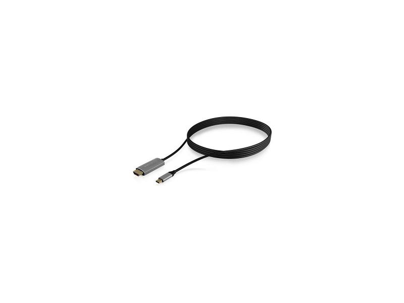 ICY BOX 60373 Adapter Straight USB 3.1 Type C - HDMI Male Zwart