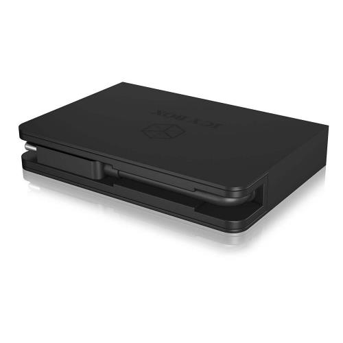 ICY BOX 60069 Dockingstation Notebook USB Type CT 3-Poorts Zwart
