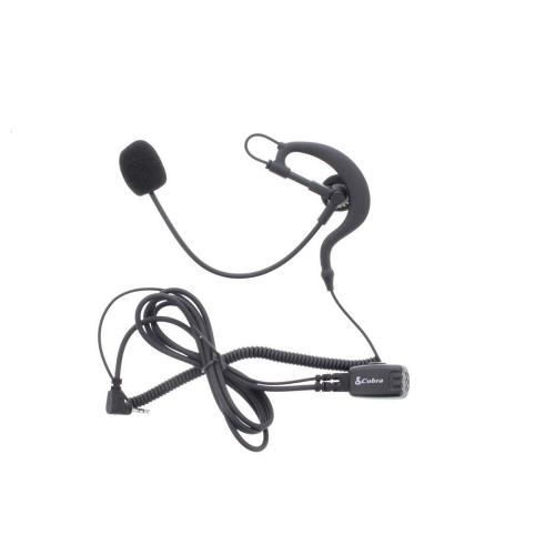 Cobra GA-EP02 Oortelefoontje Headset Met Microfoonboom 2.5 mm Intern Zwart