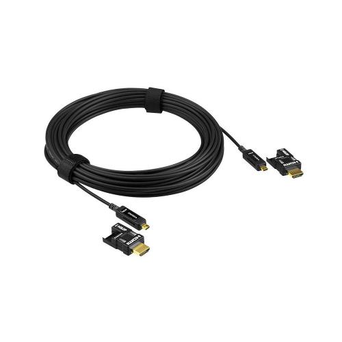 Aten VE7833-AT High Speed HDMI Kabel HDMI Micro-Connector Male / HDMI-Connector + USB Micro-B Female - HDMI Micro-Con...