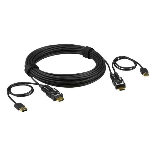 Aten VE7833-AT High Speed HDMI Kabel HDMI Micro-Connector Male / HDMI-Connector + USB Micro-B Female - HDMI Micro-Con...