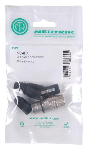 Neutrik NC4FX NC4FX connector