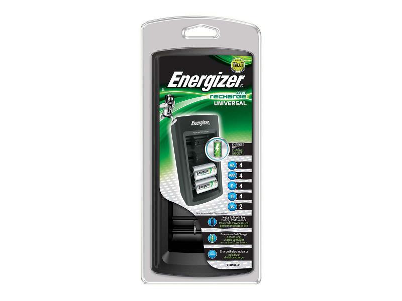 Energizer 53542371600 AA/AAA/C/D/E-Block NiMH Batterij Lader