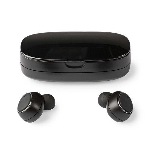 Nedis HPBT5050BK Draadloze hoofdtelefoon | Bluetooth® | In-ear | True Wireless Stereo (TWS) | Oplaadstation