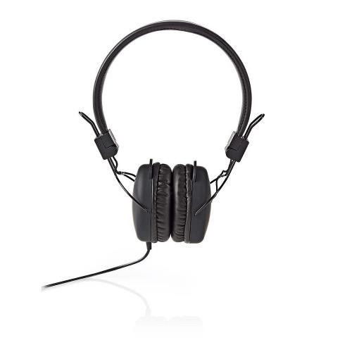 Nedis HPWD1100BK Bedrade hoofdtelefoon | On-ear | Opvouwbaar | 1,2 m ronde kabel | Zwart