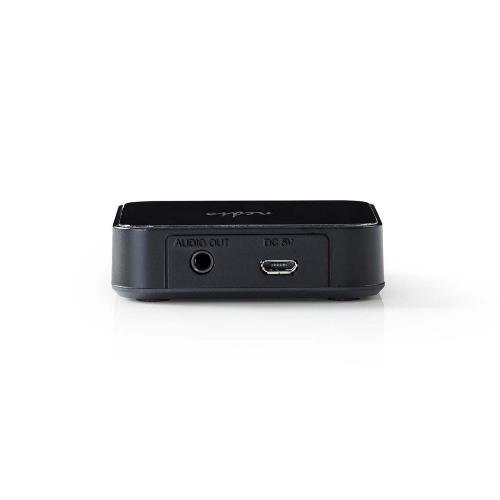 Nedis BTRC100BK Draadloze audio-ontvanger | Bluetooth® | 3,5 mm uitgang | Zwart