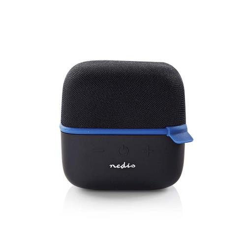 Nedis SPBT1000BU Luidspreker met Bluetooth® | 15 W | True Wireless Stereo (TWS) | Zwart / blauw