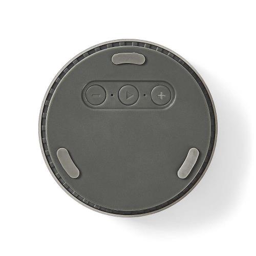 Nedis SPBT1001GY Luidspreker met Bluetooth® | 9 W | Metaalbewerkt ontwerp | Gunmetal