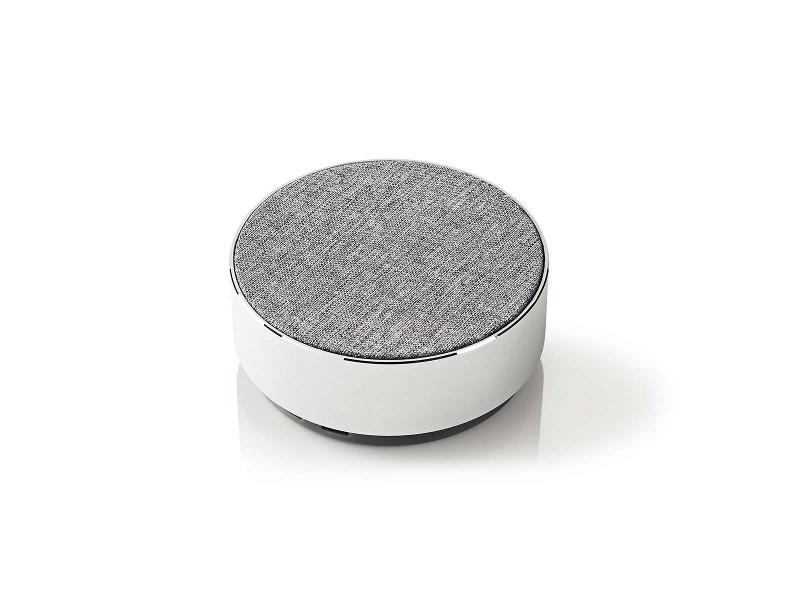 Nedis SPBT1001AL Luidspreker met Bluetooth® | 9 W | Metaalbewerkt ontwerp | Aluminum-zilver