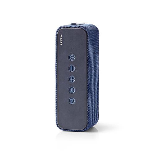 Nedis SPBT2002BU Luidspreker met Bluetooth® | 2x 30 W | True Wireless Stereo (TWS) | Waterbestendig | Blauw