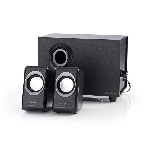 Nedis CSPR10021BK PC speaker | 2.1 | 33 W | 3.5mm Jack