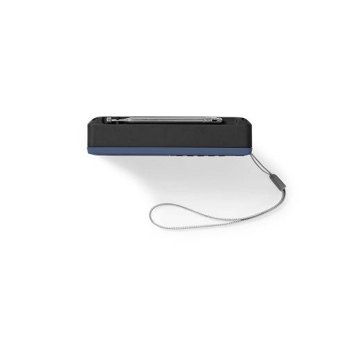 Nedis RDFM2100BU FM-radio | 3,6 W | USB-poort & microSD-kaartsleuf | Zwart / blauw