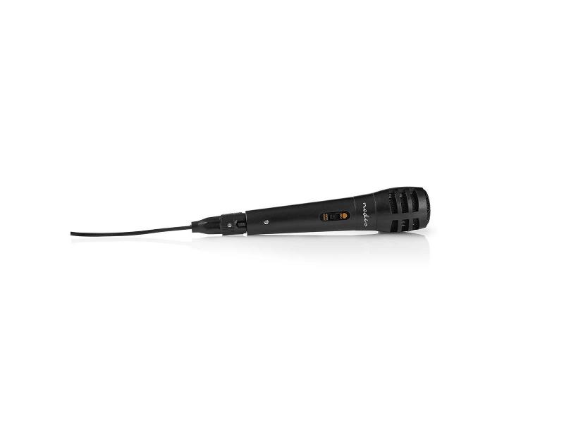 Nedis MPWD15BK Bedrade Microfoon | Gevoeligheid -72 dB +/-3 dB | 80 Hz - 12 kHz | 5,0 m