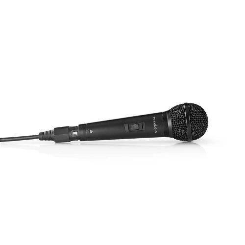 Nedis MPWD25BK Bedrade Microfoon | Gevoeligheid -72 dB +/-3 dB | 85 Hz - 11 kHz | 5,0 m