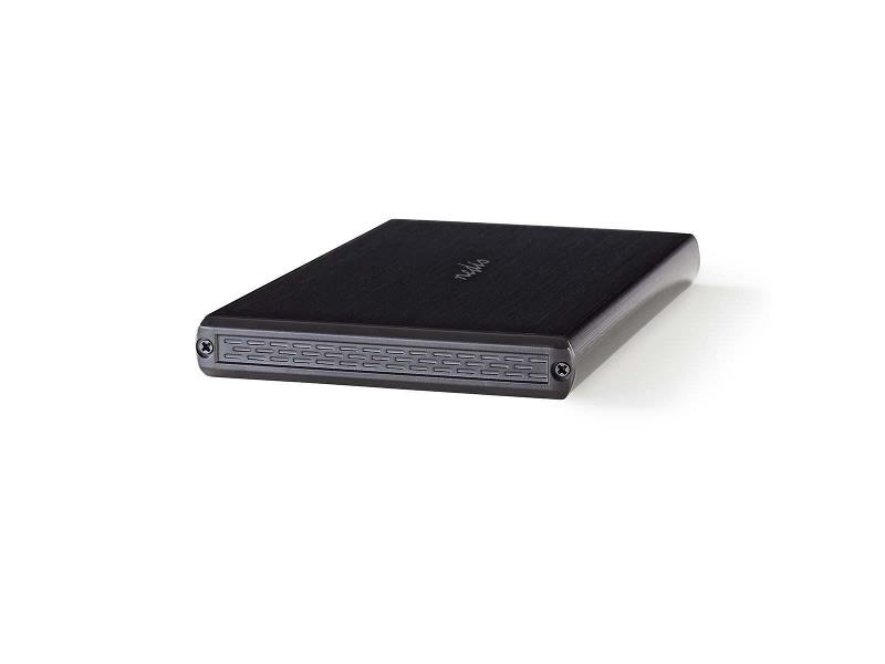 Nedis HDDE25200BK Hard Disk Enclosure | 2.5 " | SATA II connection | USB 2.0
