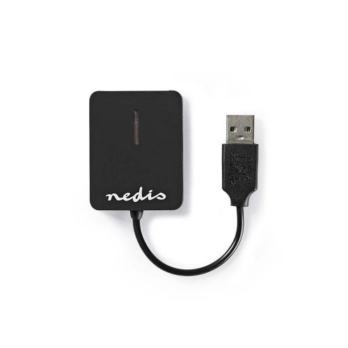 Nedis CRDRU2300BK Kaartlezer | Multicard | USB 2.0