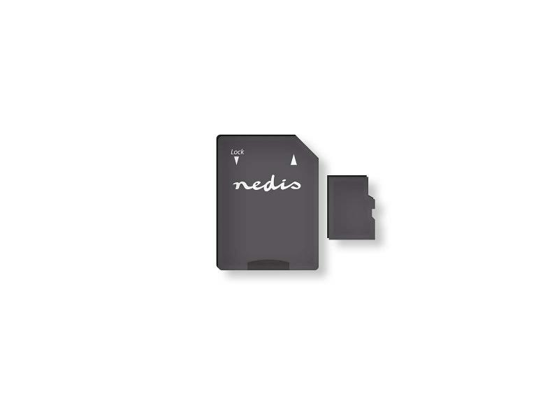 Nedis MMSD32100BK Geheugenkaart | microSDHC | 32 GB | Tot 90 Mbps schrijven | Klasse 10