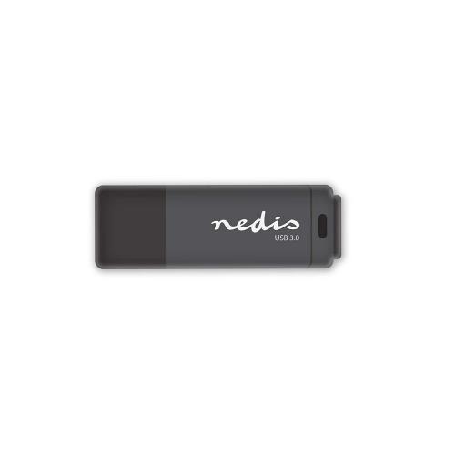 Nedis FDRIU316BK USB 3.0-stick | 16GB | 80 Mbps lezen / 5 Mbps schrijven | Zwart