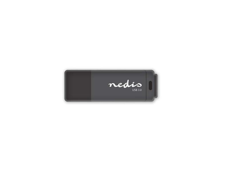 Nedis FDRIU332BK USB 3.0-stick | 32GB | 80 Mbps lezen / 9 Mbps schrijven | Zwart