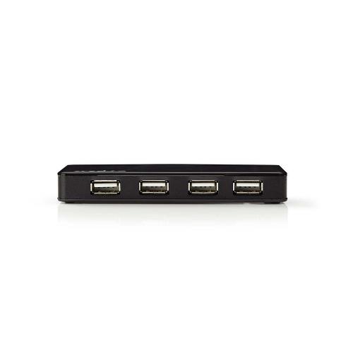 Nedis UHUBU2430BK USB-hub | 4-poorts | USB 2.0 | Afzonderlijke voeding