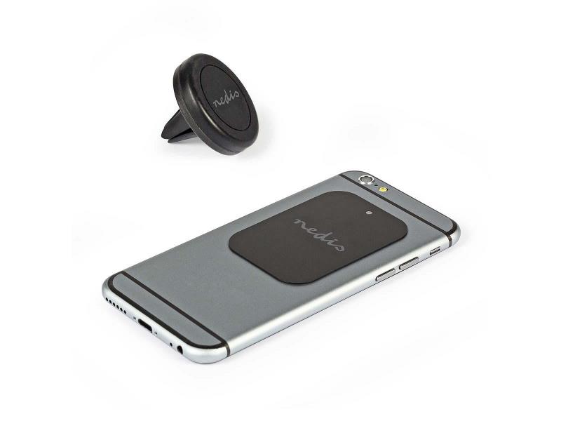 Nedis SCMTM200BK Smartphone-Houder voor de Auto | Universeel | Magnetische