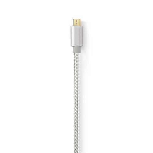 Nedis CCTB60650AL20 Kabel USB 2.0 | Type-C male - Micro-B male | 2,0 m | Aluminium