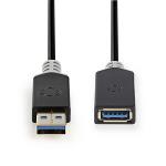 Nedis CCBW61010AT20 Kabel USB 3.0 | A male - A female | 2,0 m | Antraciet