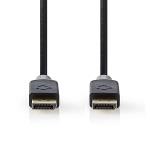 Nedis CCBW37000AT20 DisplayPort-kabel | DisplayPort male - DisplayPort male | 2,0 m | Antraciet