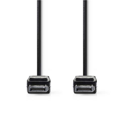Nedis CCGP37010BK20 DisplayPort-kabel | DisplayPort male - DisplayPort male | 2,0 m | Zwart
