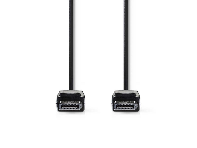 Nedis CCGP37010BK20 DisplayPort-kabel | DisplayPort male - DisplayPort male | 2,0 m | Zwart