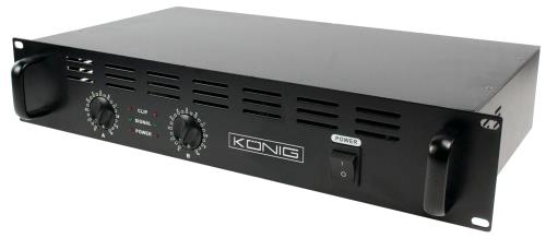 König PA-AMP4800-KN PA versterker 2x 240 W