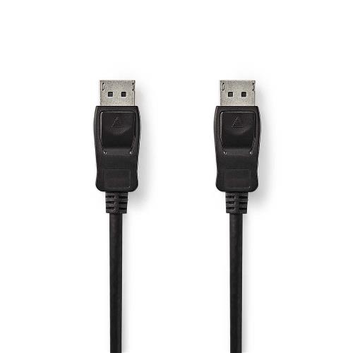 Nedis CCGP37010BK30 DisplayPort-kabel | DisplayPort male - DisplayPort male | 3,0 m | Zwart