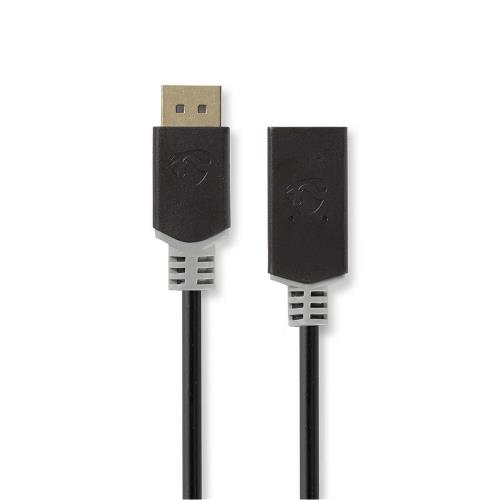 Nedis CCBW37150AT02 DisplayPort - HDMI-kabel | DisplayPort male - HDMIT-uitgang | 0,2 m | Antraciet