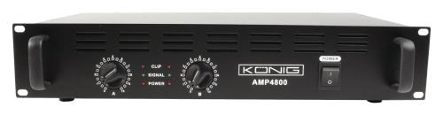 König PA-AMP4800-KN PA versterker 2x 240 W