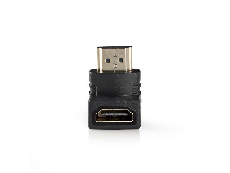 Nedis CVBW34901AT HDMIT-Adapter | HDMIT-connector 90° haaks - HDMIT female