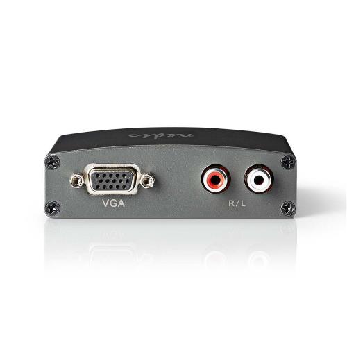 Nedis VCON3411AT HDMIT naar VGA-omzetter | 1-weg - HDMIT-ingang | VGA + 2x RCA (L/R)-uitgang