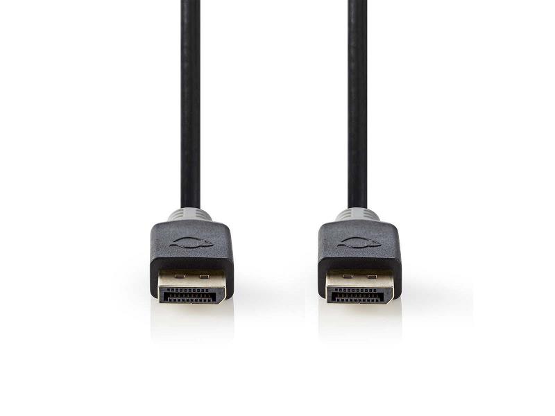 Nedis CCBP37000AT20 DisplayPort-kabel | DisplayPort male - DisplayPort male | 2,0 m | Antraciet