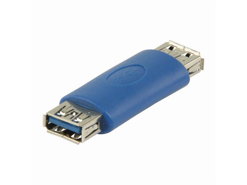 Nedis CCGP61902BU USB 3.0-Adapter | A Female - A Female | Blauw