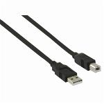 Nedis CCGP60100BK20 USB 2.0-Kabel | A Male - B Male | 2,0 m | Zwart