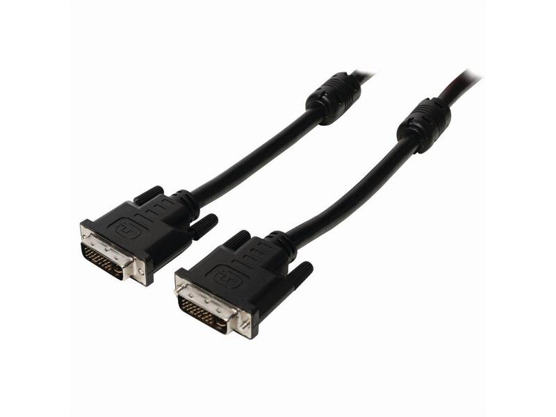Nedis CCGP32050BK20 DVI-Kabel | DVI-I 24+5-Pins Male - DVI-I 24+5-Pins Male | 2,0 m | Zwart