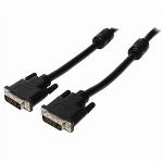 Nedis CCGP32050BK20 DVI-Kabel | DVI-I 24+5-Pins Male - DVI-I 24+5-Pins Male | 2,0 m | Zwart