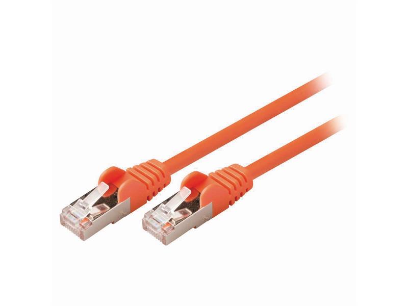 Nedis CCGP85121OG025 CAT5e SF/UTP-Netwerkkabel | RJ45 Male - RJ45 Male | 0,25 m | Oranje