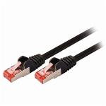 Nedis CCGP85221BK10 CAT6 S/FTP-Netwerkkabel | RJ45 Male - RJ45 Male | 1,0 m | Zwart