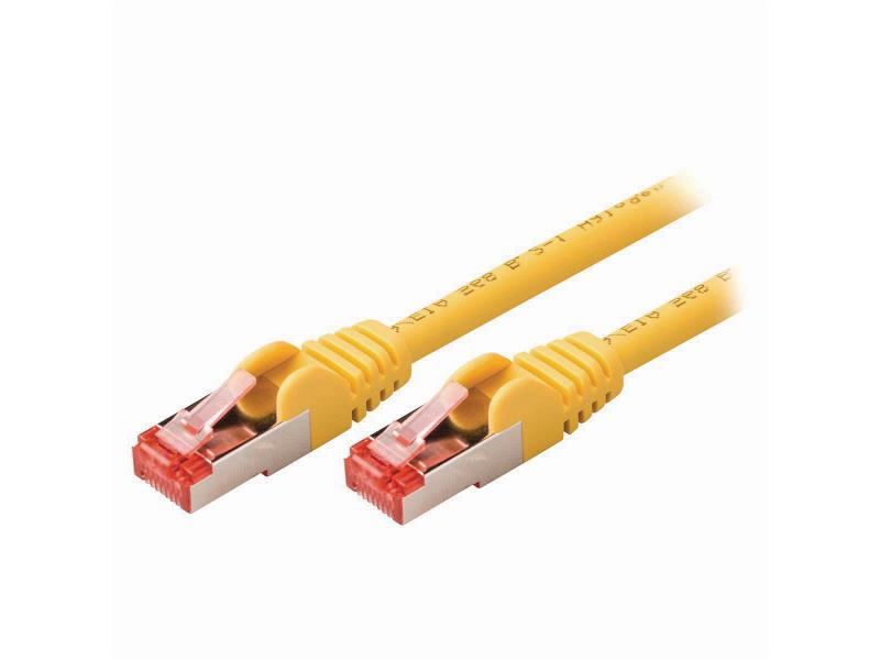 Nedis CCGP85221YE30 CAT6 S/FTP-Netwerkkabel | RJ45 Male - RJ45 Male | 3,0 m | Geel