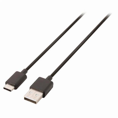 Nedis CCGP60600BK10 USB 2.0-Kabel | Type-CT Male - A Male | 1,0 m | Zwart