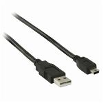 Nedis CCGP60300BK10 USB 2.0-Kabel | A Male - Mini 5-Pins Male | 1,0 m | Zwart