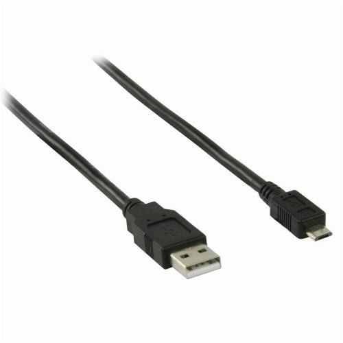 Nedis CCGP60500BK10 USB 2.0-Kabel | A Male - Micro-B Male | 1,0 m | Zwart
