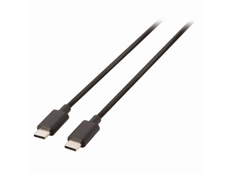 Nedis CCGP60700BK10 USB 2.0-Kabel | Type-CT Male - Type-CT Male | 1,0 m | Zwart